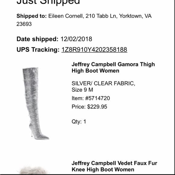 COPY - Jeffrey Campbell Garmona thigh high glitter boots - Picture 7 of 11